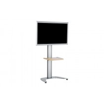 SMS flat shelf H-serie black + console