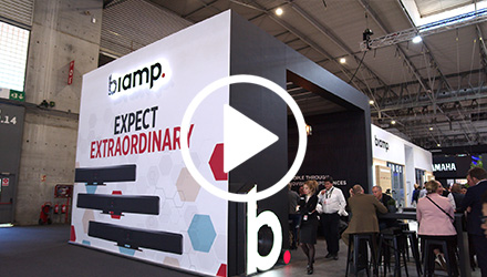  Biamp op ISE 2023 is in control