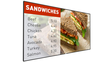 Philips P-Line displays 