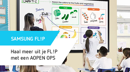 Gebruik je Windows apps op de Samsung FLiP met AOPEN