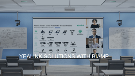 Yealink & Biamp: Het perfecte partnerschap voor meeting spaces