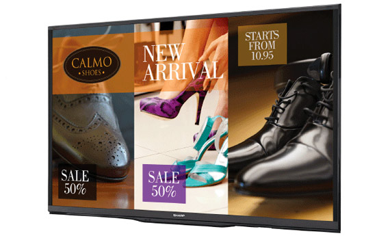 SHARP PN-Q LINE UP; ZEER CONCURRERENDE GROOTFORMAAT DISPLAYS